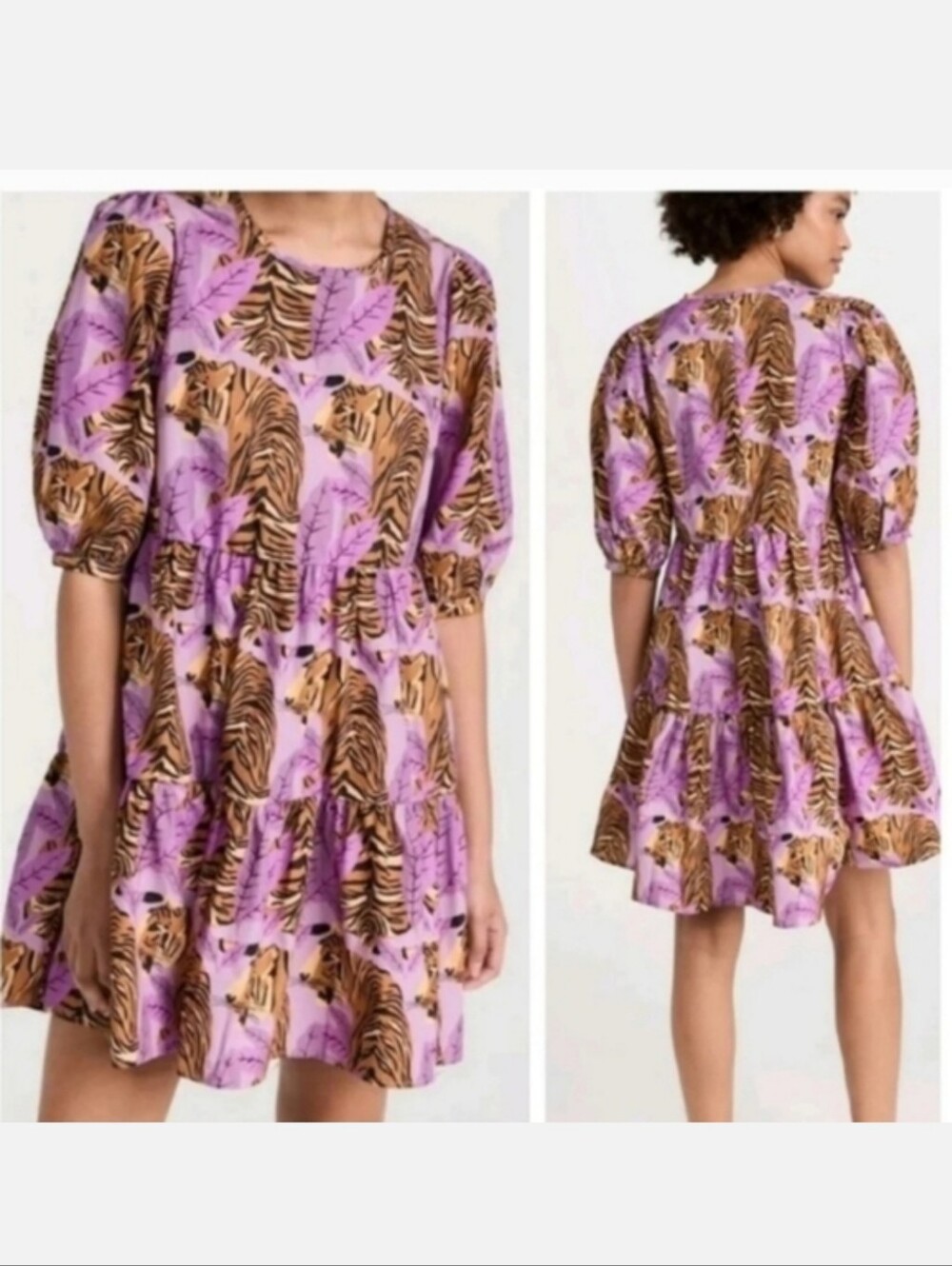 FARM Rio Tiger Minidress - Picture 4 of 6